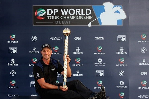 2014 DP World Tour Championship Winner Henrik Stenson