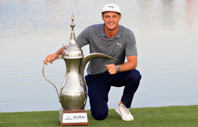 2019 Omega Dubai Desert Classic winner Bryson DeChambeau