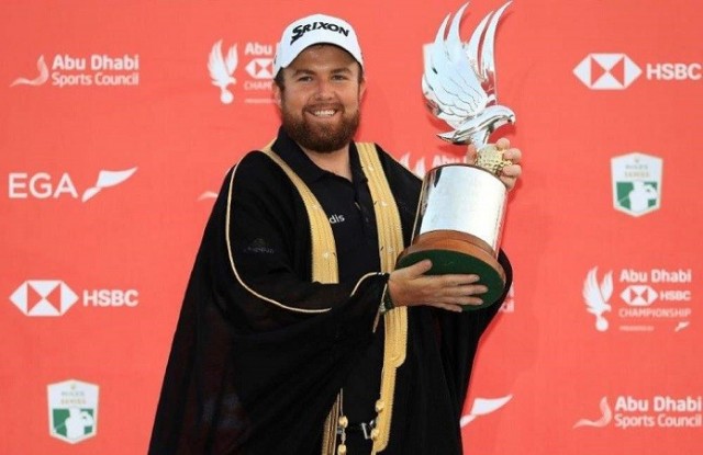 2019 Abu Dhabi HSBC Championship Winner Shane Lowry