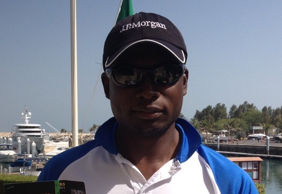 Andrew Dick April 2013 UAE Golf Online Sateeday Stableford winner