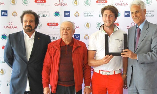 Edouard Espana 2014 Royal Golf Dar Es Salam Open winner on the Mena Golf Tour