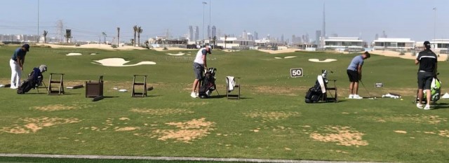 Dubai Hills Golf Club Driving Range