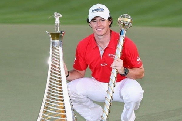 2012 DP World Tour Championship winner Rory Mcilroy