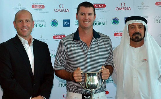 Cyril Suk 2014 Shaikh Maktoum Dubai Open winner on the Mena Golf Tour