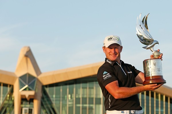 2013 HSBC Abu Dhabi HSBC Golf Championship winner Jamie Donaldson
