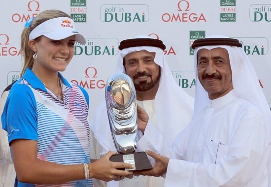 2011 Omega Dubai Ladies Masters Winner Alexis Thompson