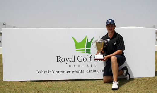 Sam Hobday, Royal Golf Club Junior Open Champion 2010