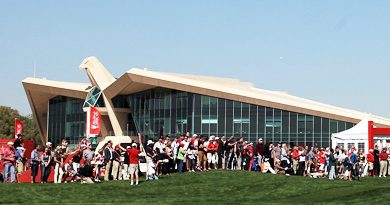 The Abu Dhabi HSBC Golf Championship crowds
