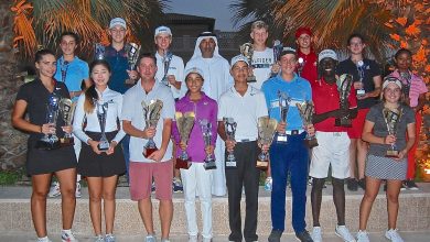 2017 – 2018 Emirates Golf Federation Order of Merit Winners