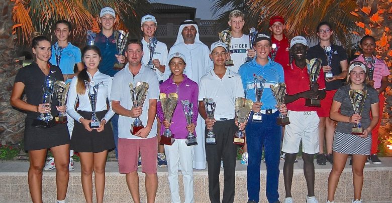 2017 – 2018 Emirates Golf Federation Order of Merit Winners